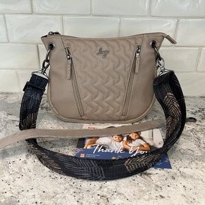 LUG Swivel Crossbody in Vegan Leather - New Without Tags